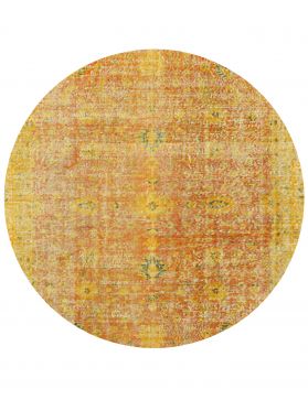 Alfombra vintage 177 X 177 amarillo