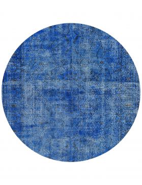  Vintage Tapis 189 X 189 bleu