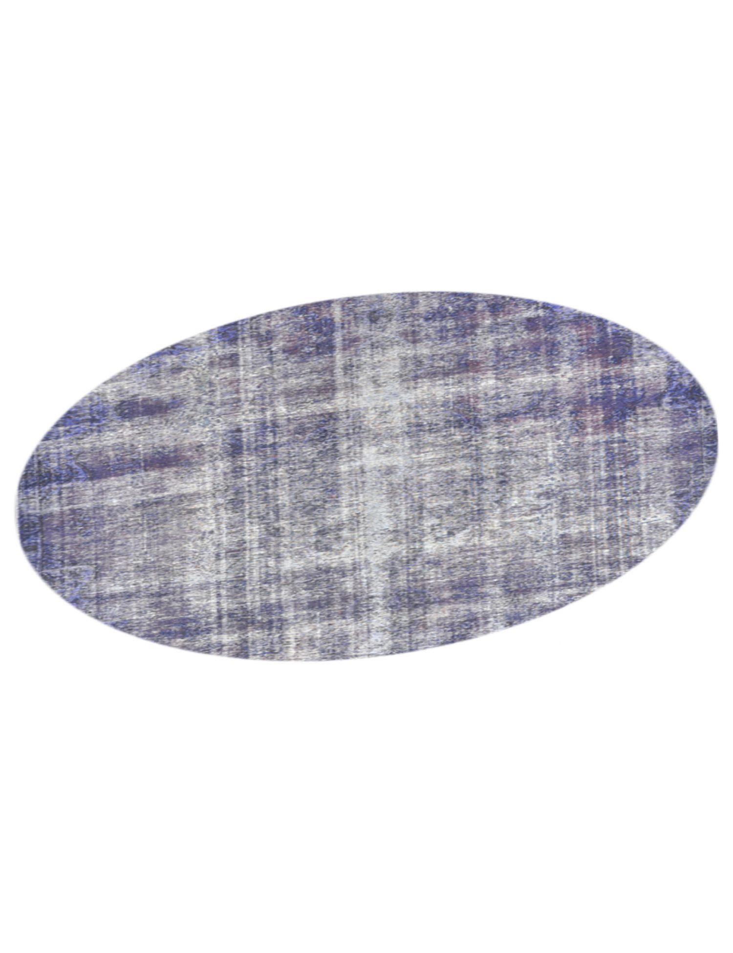 Vintage Teppich rund  blau <br/>258 x 258 cm
