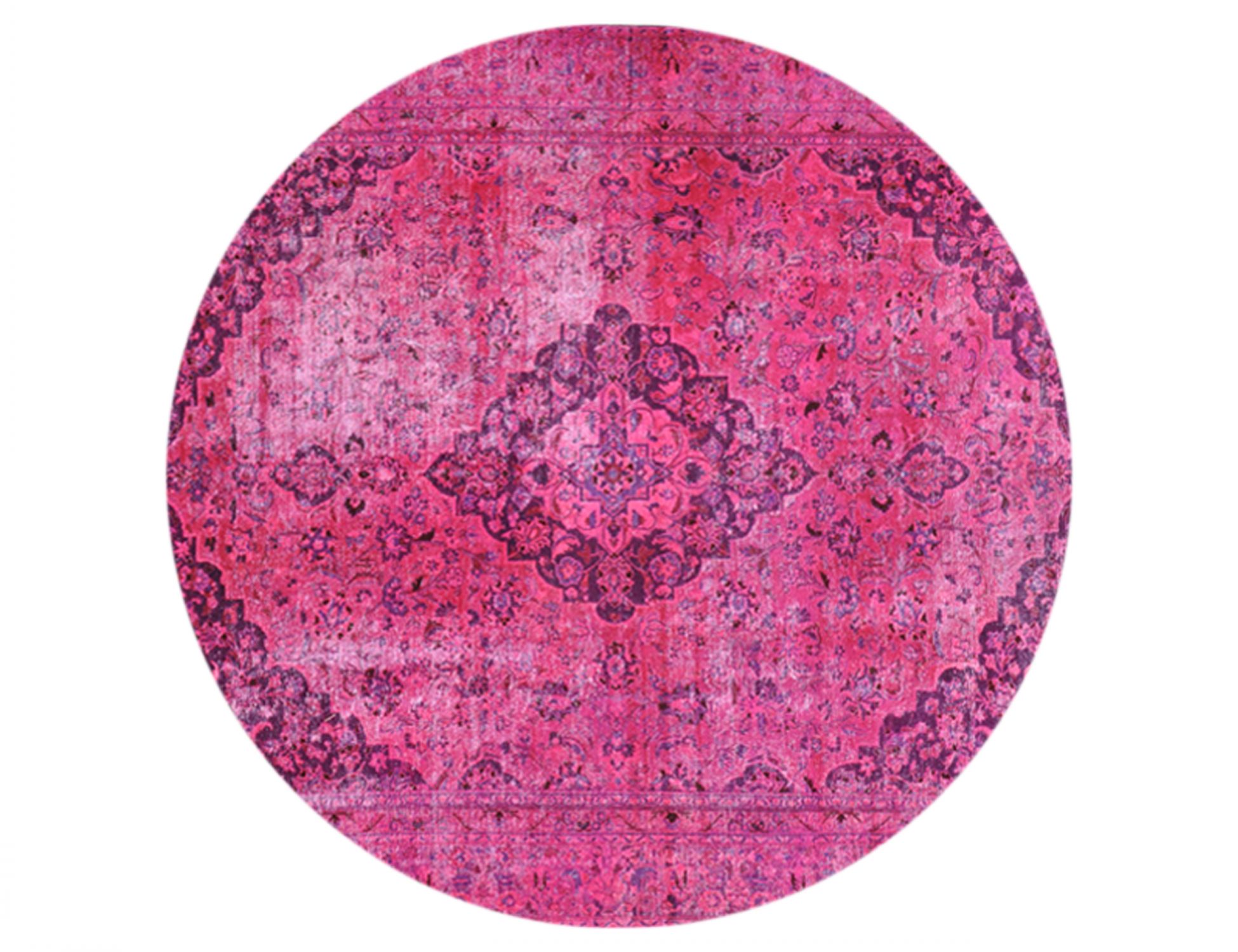 Tappeto Vintage  rosa <br/>267 x 267 cm