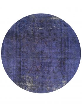 Vintage Tapis 280 X 280 bleu