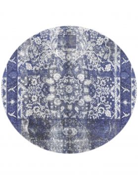 Alfombra vintage 250 X 250 azul