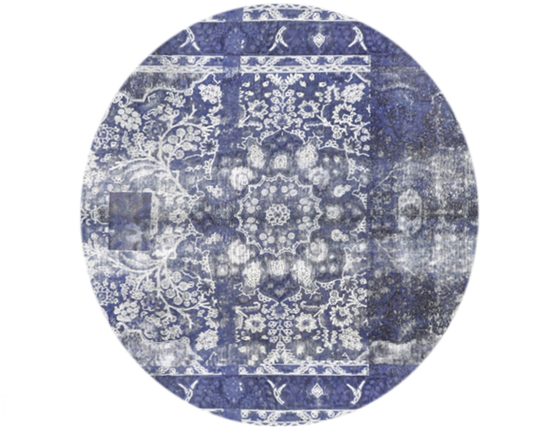 Tappeto Vintage  blu <br/>250 x 250 cm