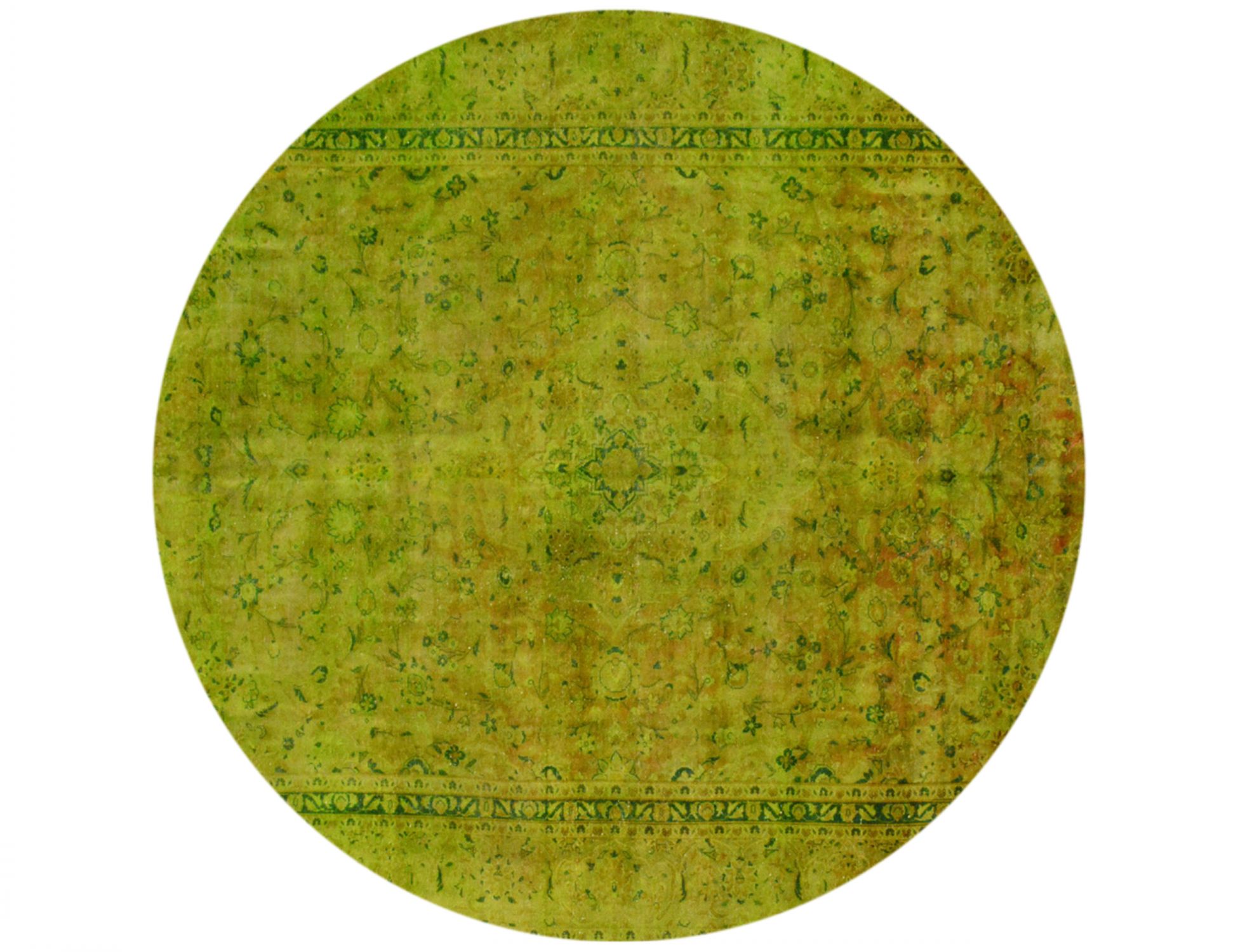 Tappeto Vintage  verde <br/>263 x 263 cm