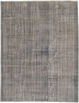 vintage teppich türkis  278 X 192 grau
