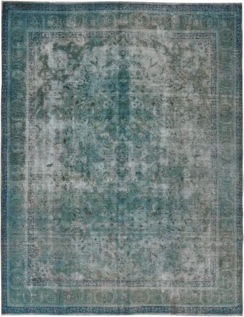 Grün Persien Vintage Teppich 380 x 292 cm