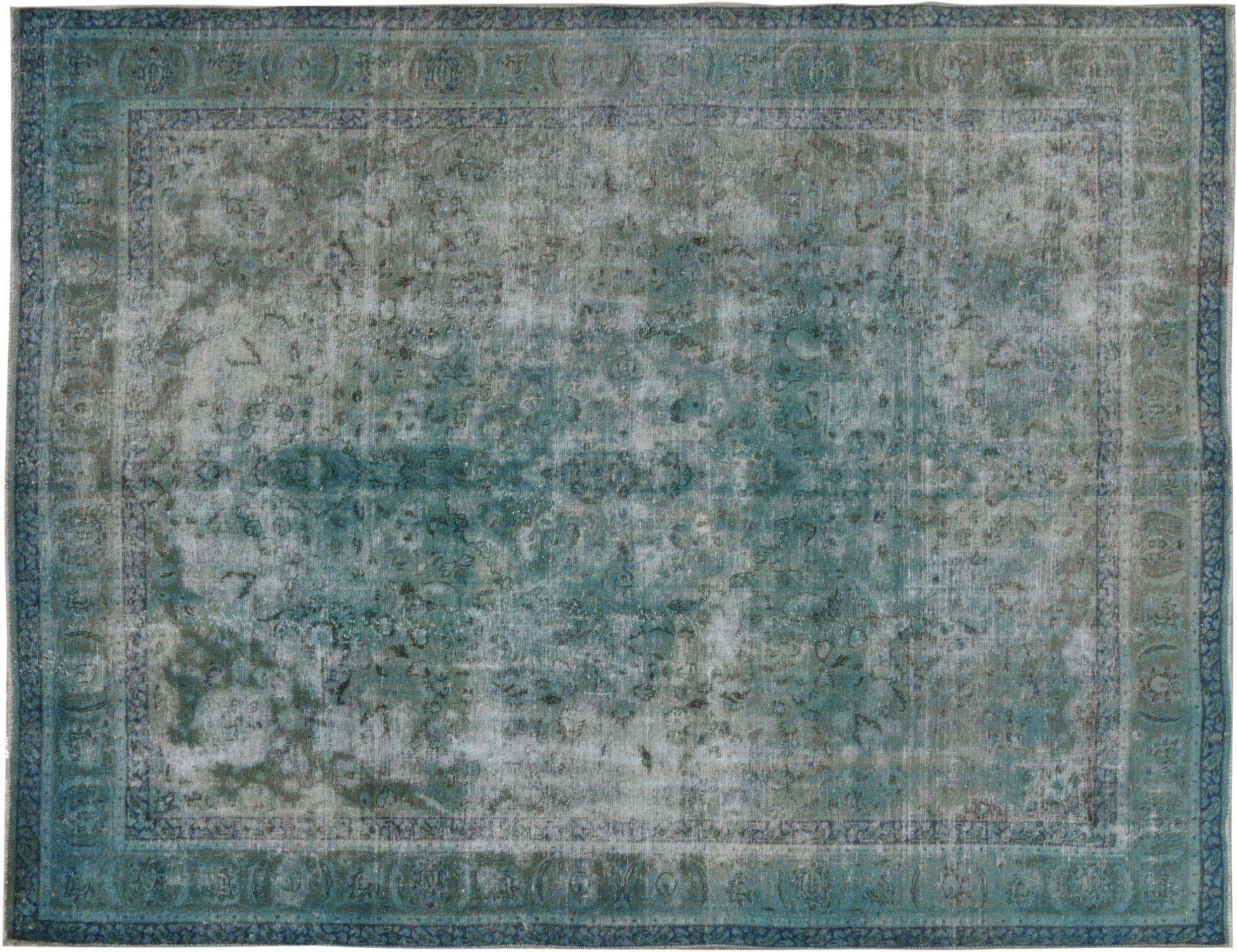 Green  Persia Vintage Carpet  380 x 292 cm