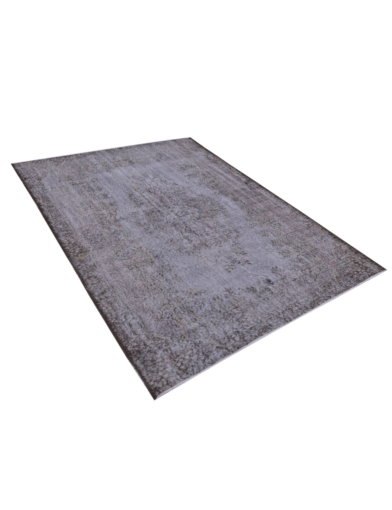 vintage teppich türkis   grau <br/>274 x 177 cm