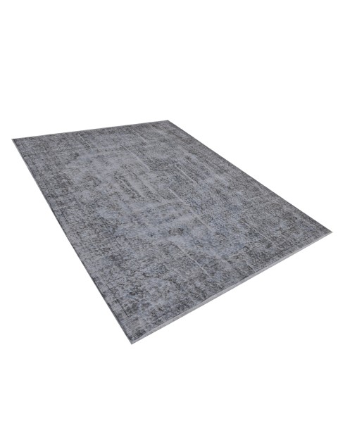 Blå Tyrkiet Vintage Tæppe  253 x 158 cm