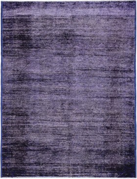 Blu Persiano Tappeto Vintage 218 x 120 cm