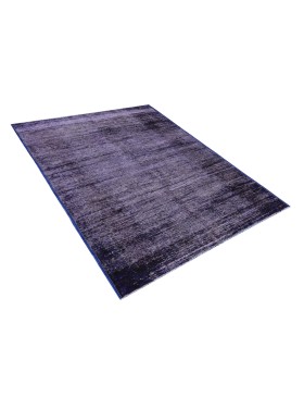 Blu Persiano Tappeto Vintage 218 x 120 cm - view 1