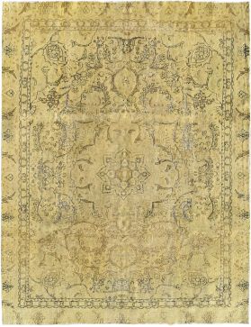 Persian vintage carpet 344 x 260 yellow 