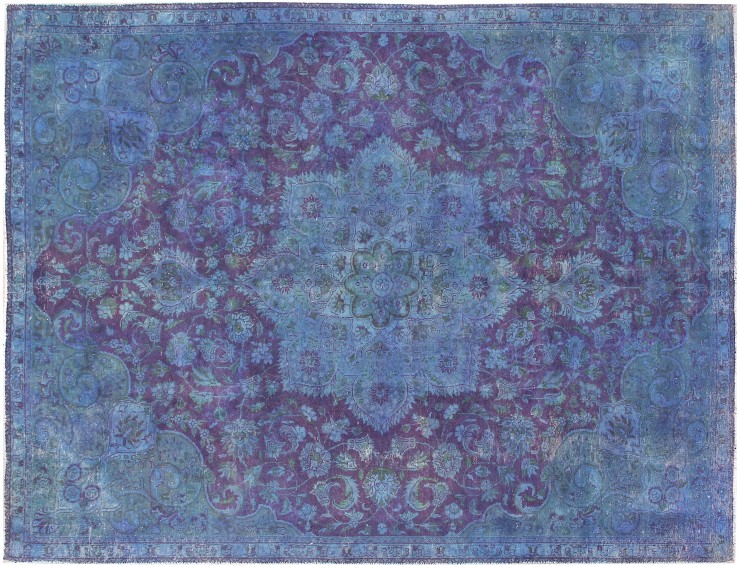 Lilla Persien Persisk vintagetæppe 325 x 220 cm