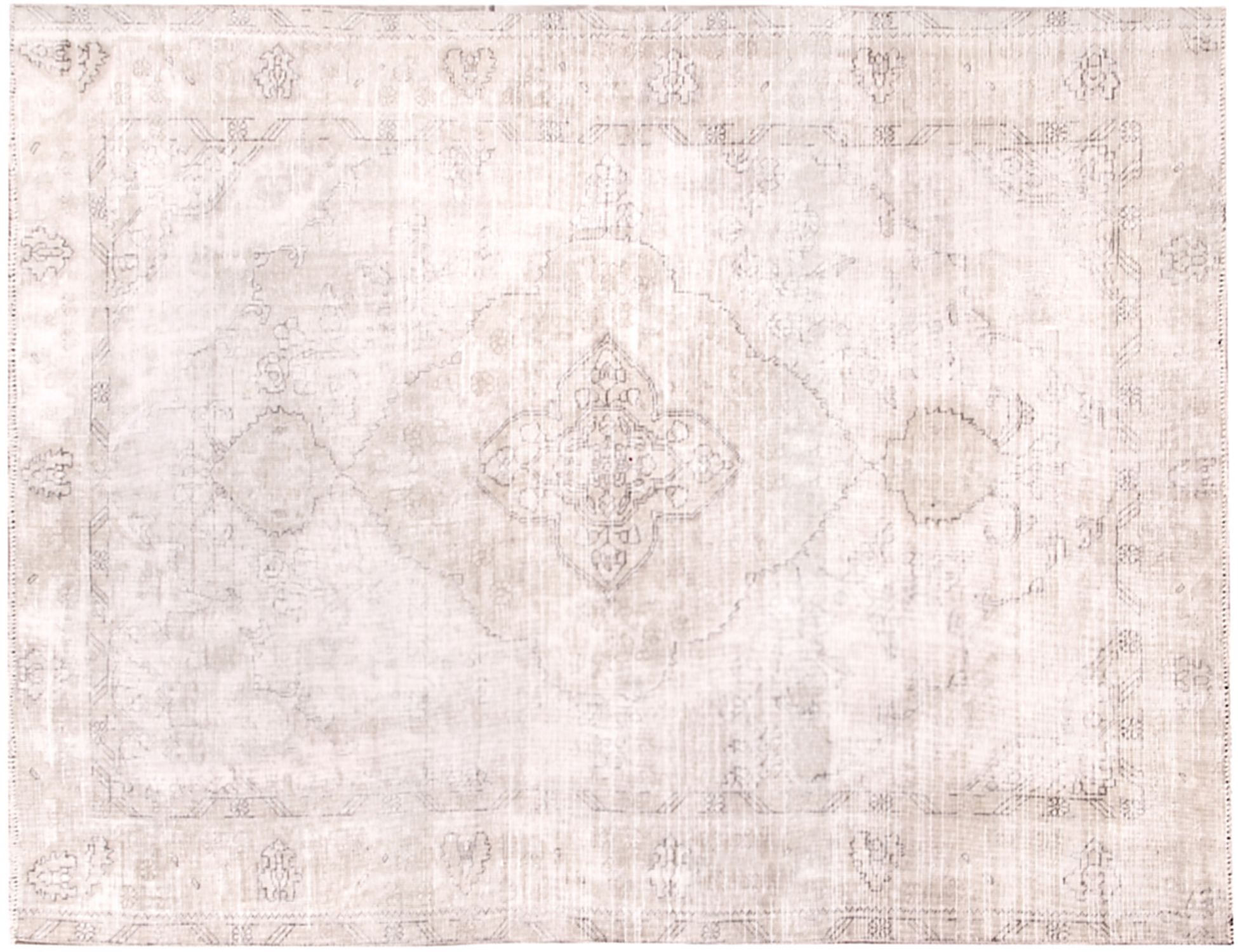 Persian vintage carpet  beige  <br/>265 x 190 cm