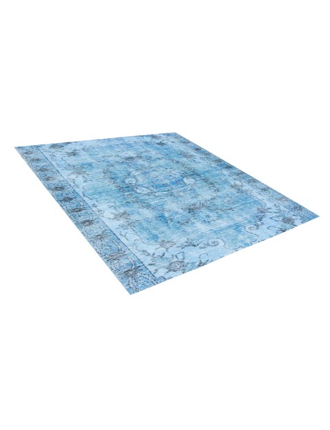 Blau Türkei Vintage Teppich  181 x 181 cm