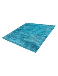 Sininen Turkki vintage matot 155 x 155 cm - view 2