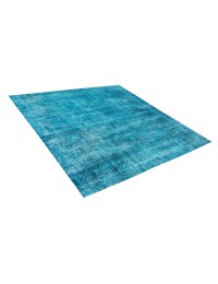 Sininen Turkki vintage matot 155 x 155 cm - view 3
