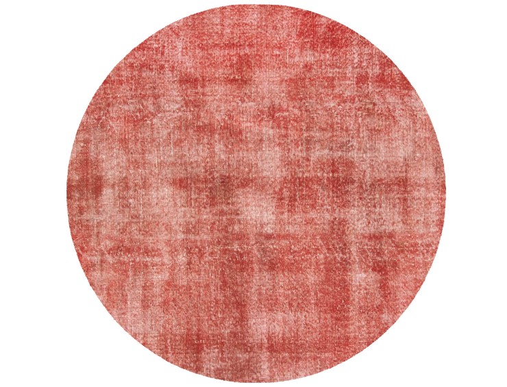 Rojo Turquía Alfombra vintage 188 x 188 cm