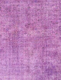 Lilla Tyrkiet Vintagetæppe  196 x 196 cm