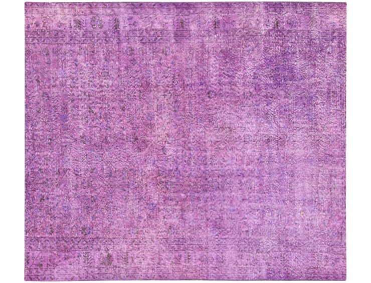 Lilla Tyrkiet Vintagetæppe  250 x 196 cm