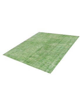 Verde Turquía Alfombra vintage 140 x 140 cm - view 2