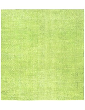 Grün Türkei Persischer Vintage Teppich  167 x 167 cm