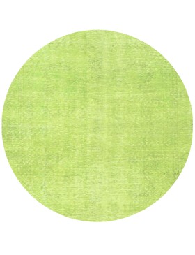 Grøn Tyrkiet Persisk Vintagetæppe  167 x 167 cm