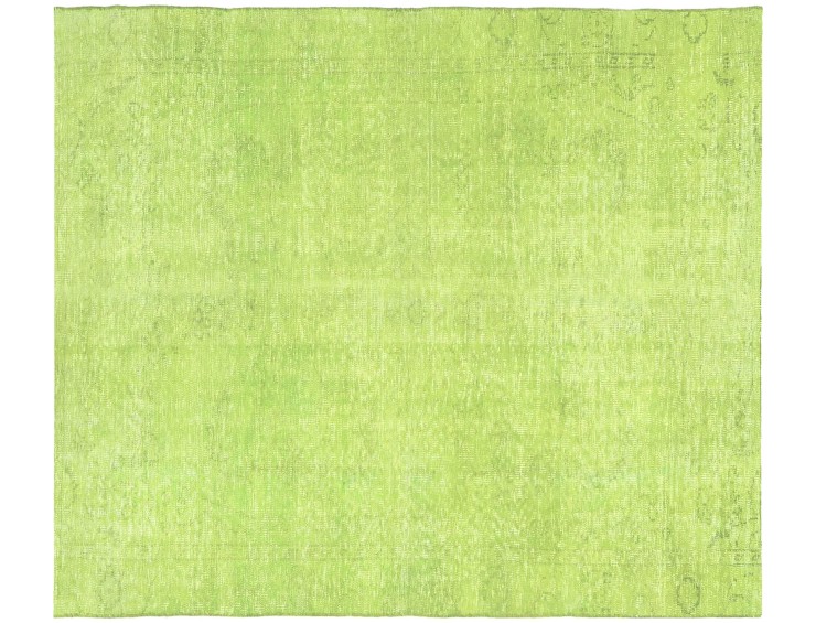 Verde Turquía Alfombra persa vintage 240 x 167 cm