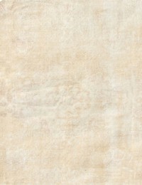 Beige Tyrkiet Vintagetæppe  160 x 160 cm