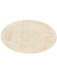 Beige Tyrkiet Vintagetæppe  160 x 160 cm