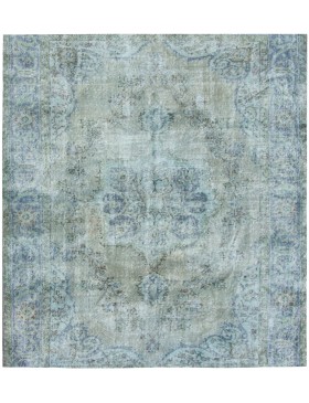 Vert Turc Tapis vintage  170 x 170 cm