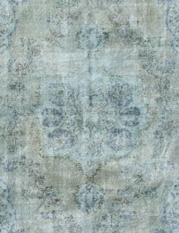 Vihreä Turkki vintage matot 170 x 170 cm - view 1