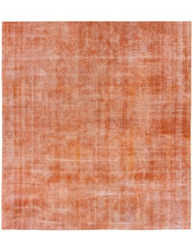 Orange Turkiet Persisk vintage matta  251 x 251 cm