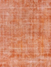 Orange Tyrkiet Persisk Vintagetæppe  251 x 251 cm
