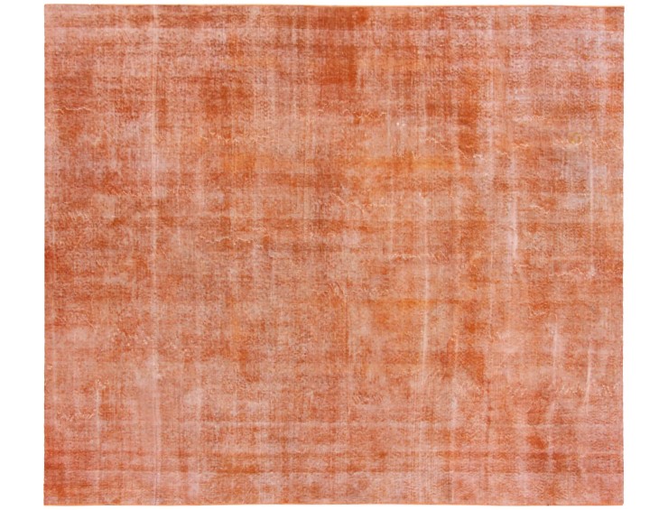 Orange Tyrkiet Persisk Vintagetæppe  300 x 251 cm