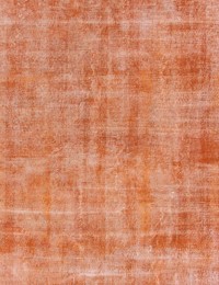 Orange Tyrkiet Persisk Vintagetæppe  300 x 251 cm