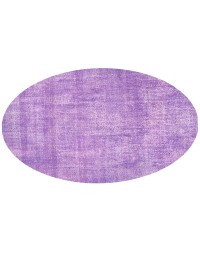 Lilla Tyrkiet Vintagetæppe  206 x 206 cm