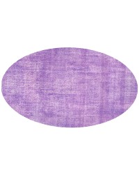 Lilla Tyrkiet Vintagetæppe  206 x 206 cm