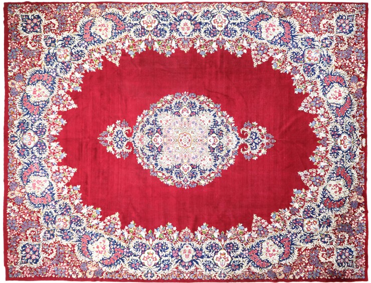 Red  Persia Kerman Patina  500 x 400 cm