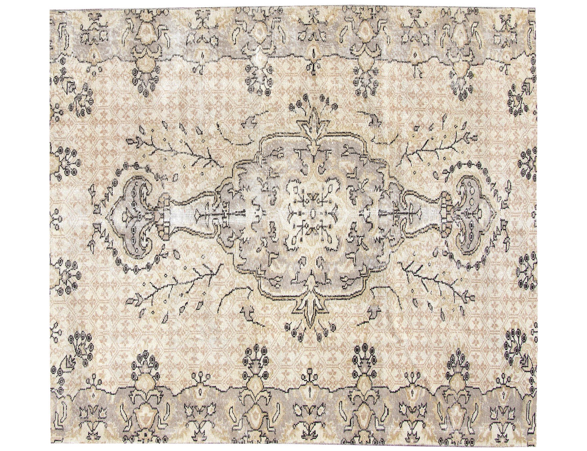  vintage teppe   168 x 168 cm