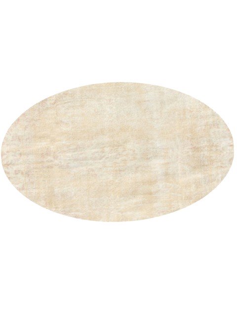 Beige Turkiet vintage matta  160 x 160 cm