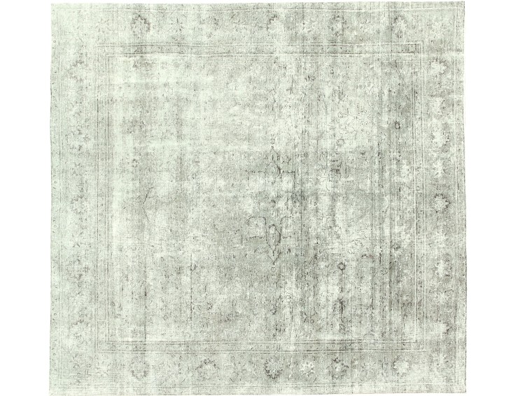 Grå persia Persisk vintage teppe 328 x 284 cm