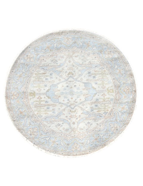 Beige Indien OUSHAK Indo 150 x 154 cm