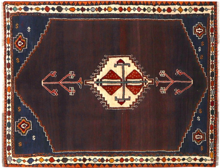 Blu Persiano Tappeto persiano 171 x 123 cm