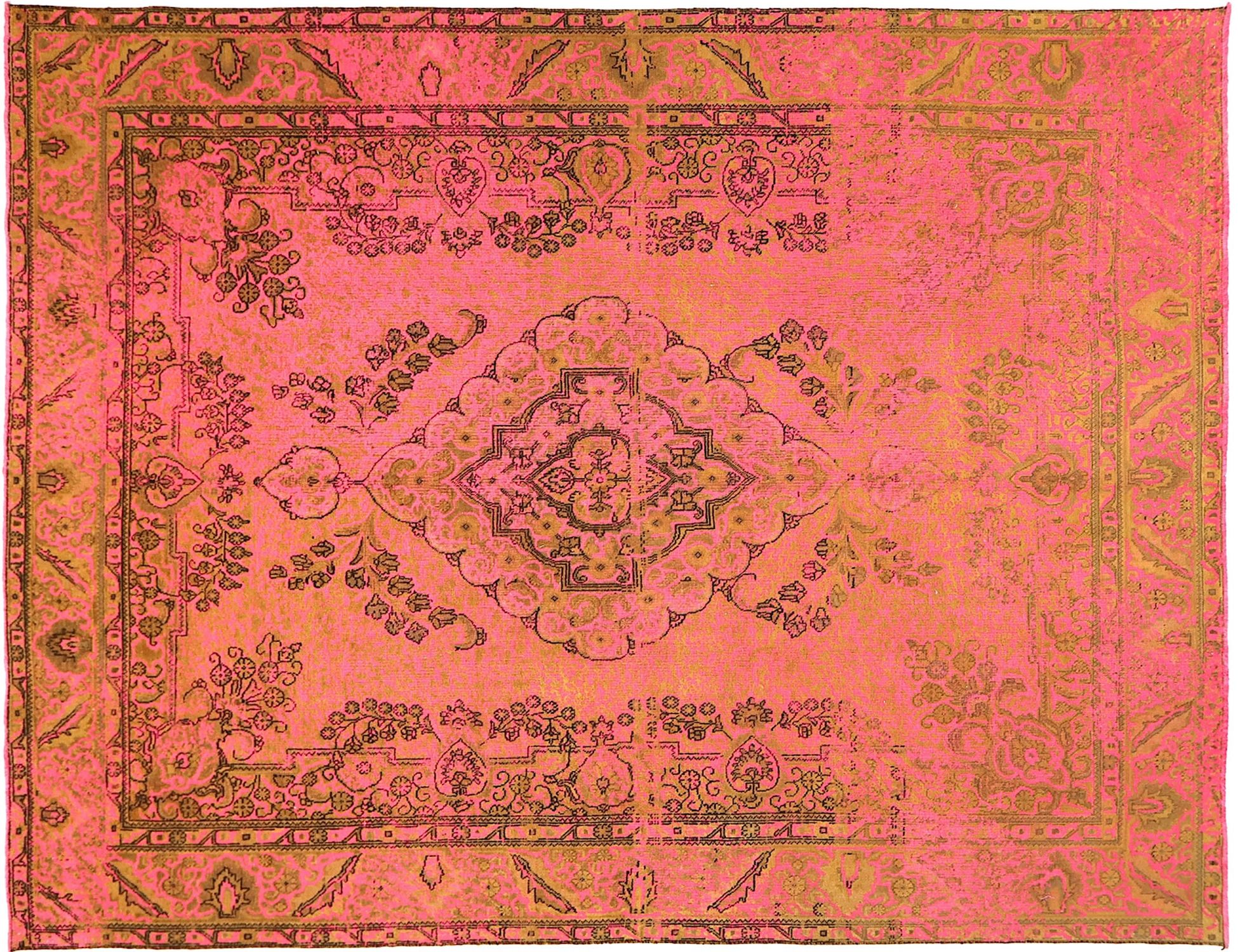 Alfombra persa vintage  rosa <br/>382 x 290 cm