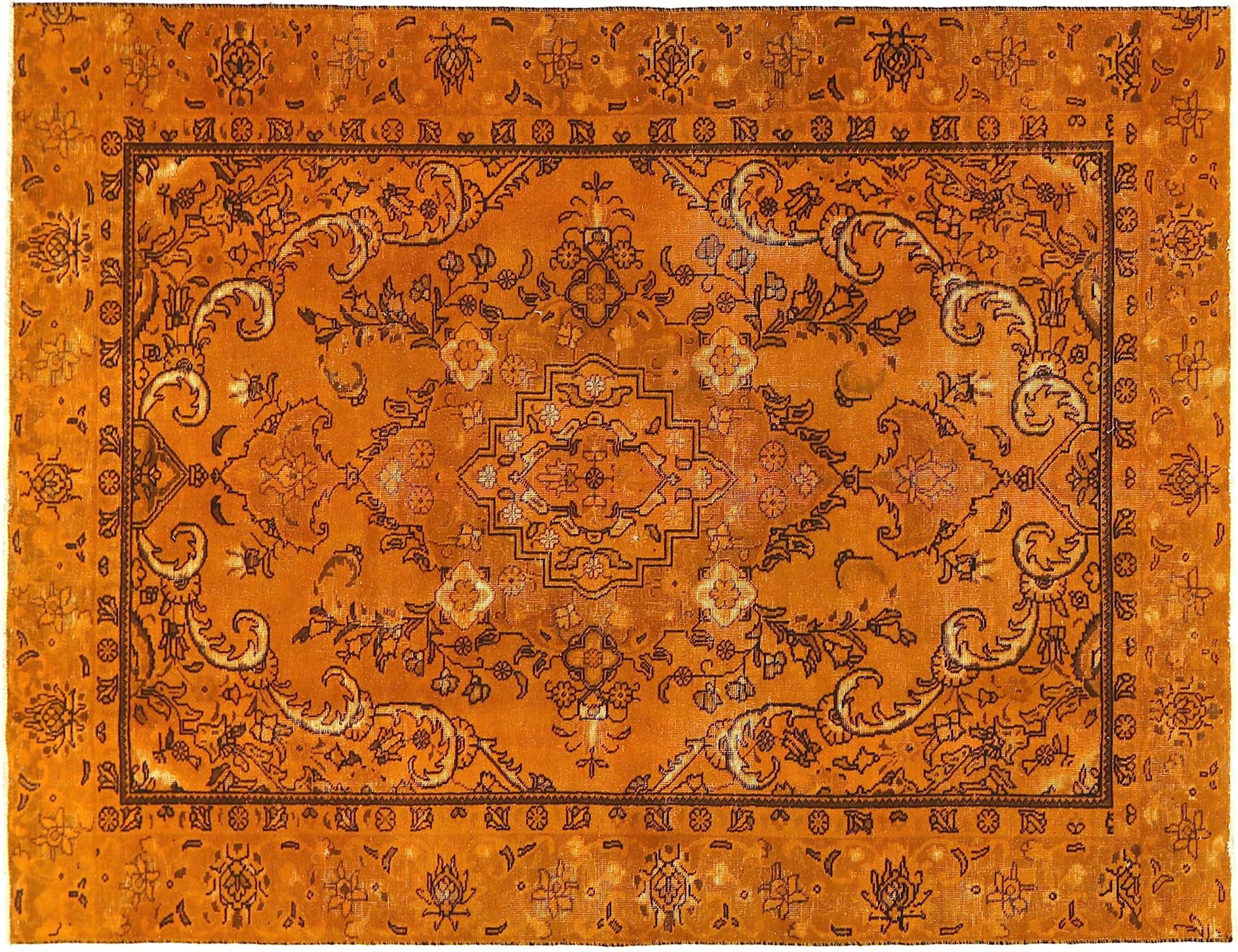 Persisk Vintagetæppe  orange <br/>290 x 179 cm