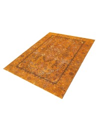Orange Persien Persisk Vintagetæppe 290 x 179 cm - view 3