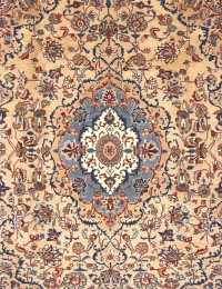 Beige Persien Persisk Tæppe 293 x 200 cm - view 2