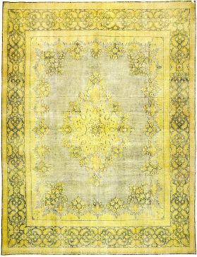 Perzisch Vintage Tapijt 381 x 294 geel
