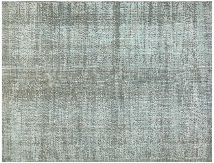 Grå Tyrkia vintage teppe 252 x 150 cm